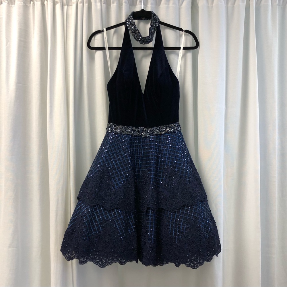 Navy Special Occasion Dress